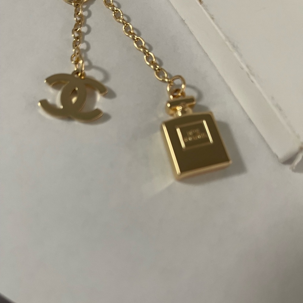 Chanel Gold Key Chain